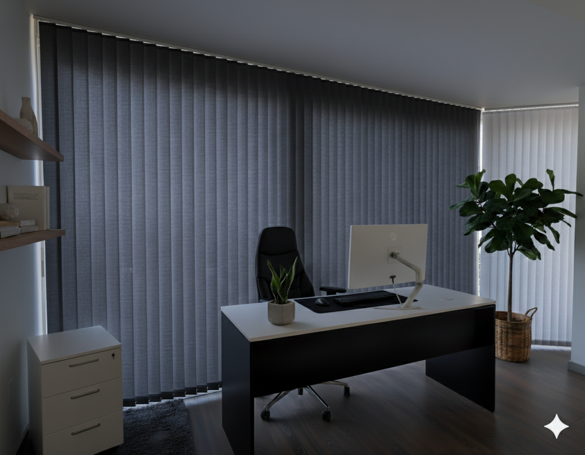 ArtLüx Dikey Stor Perde Antrasit