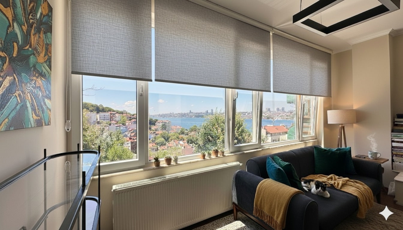 ArtMat Gri Stor Perde