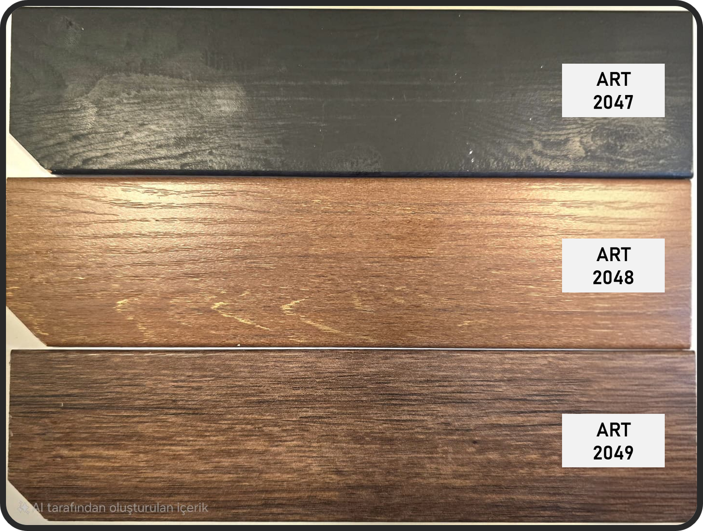 Artella 50mm Kaplama Ahşap Jaluzi Perde Kahve