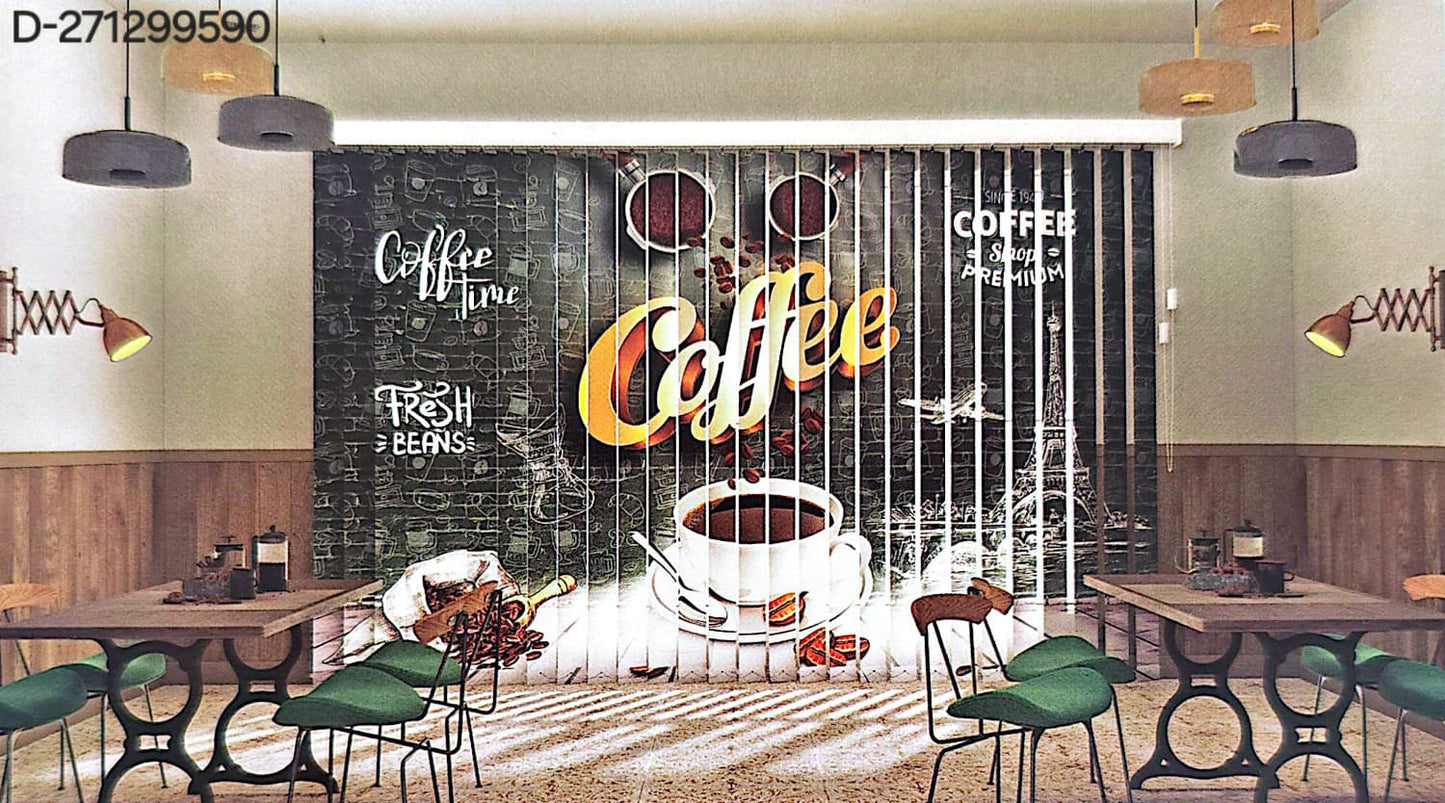 ArtBaskılı Dikey Stor Perde