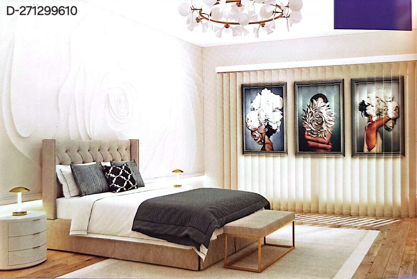 ArtBaskılı Dikey Stor Perde