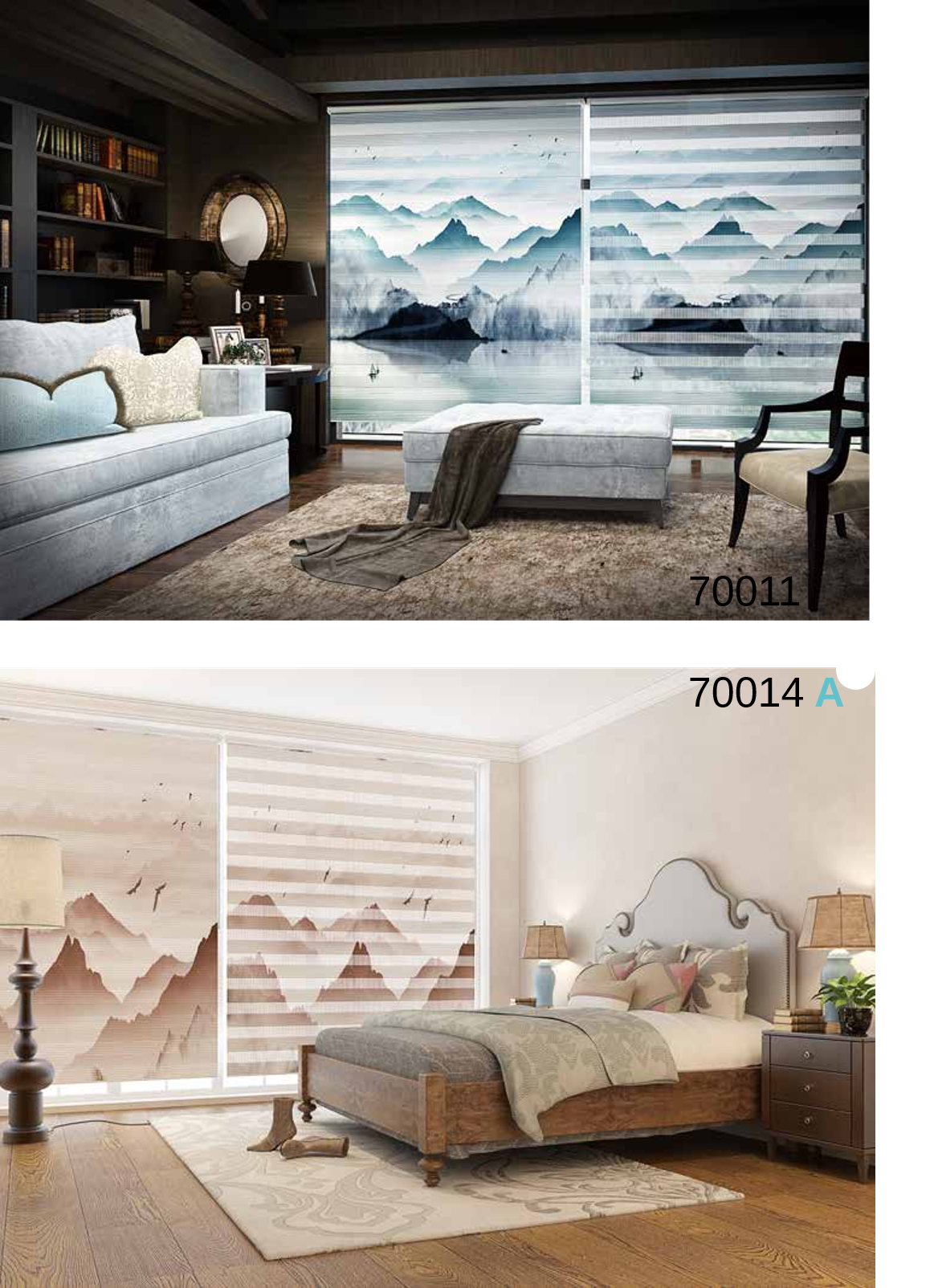 ArtBaskılı Zebra Perde