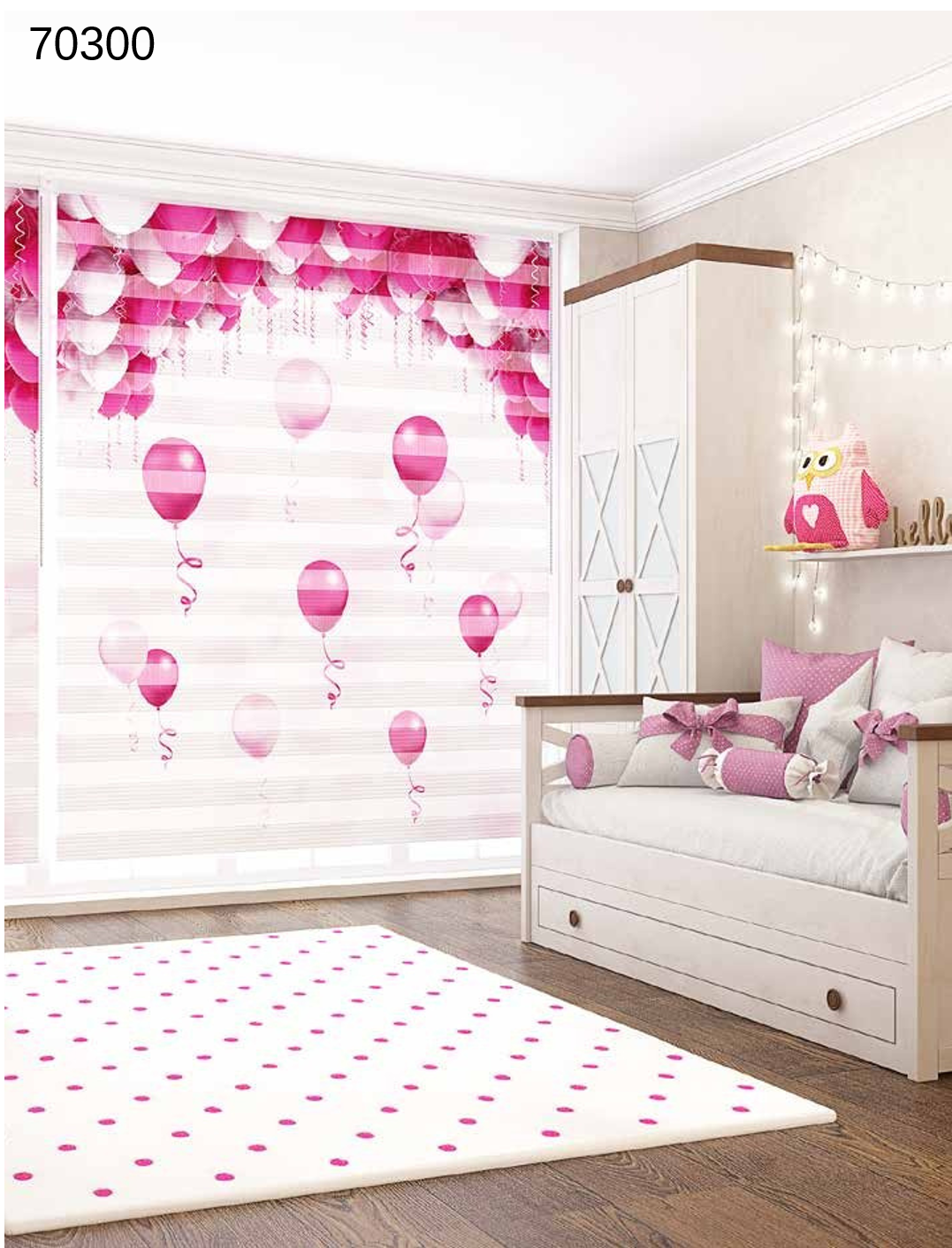 ArtBaskılı Zebra Perde