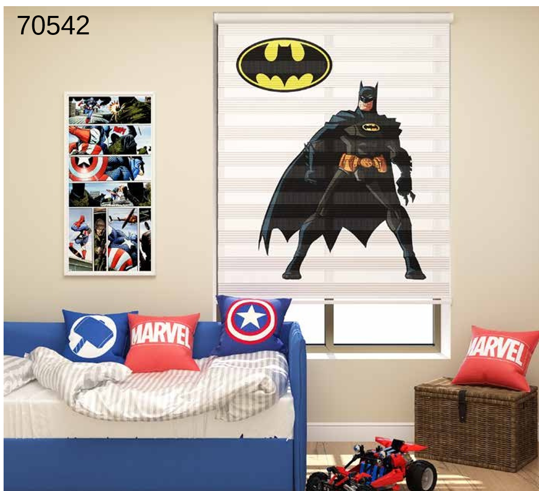 ArtBaskılı Zebra Perde