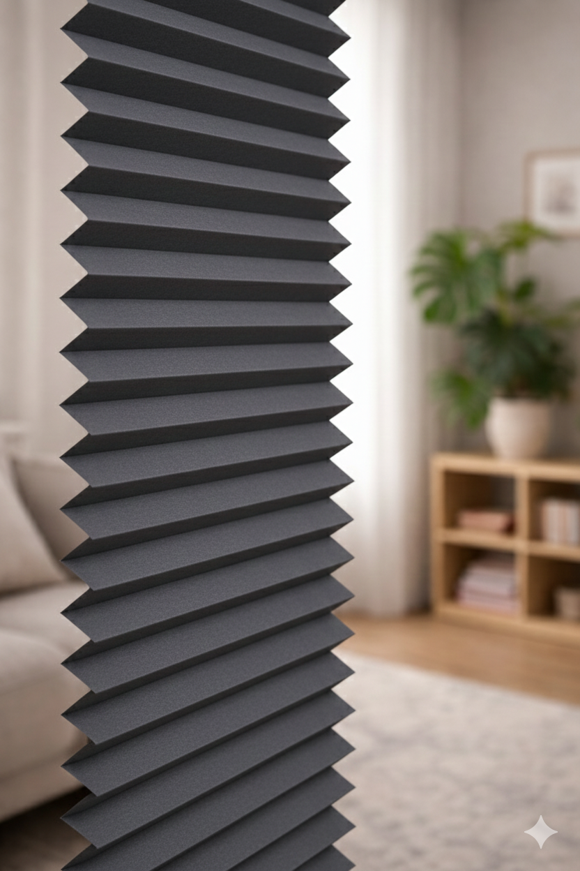 Artlife Antrasit Plise Perde