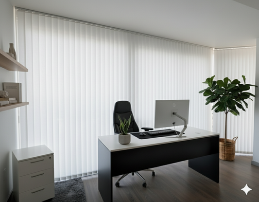 ArtLüx Dikey Stor Perde Beyaz