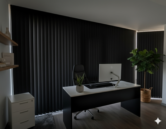 ArtLüx Dikey Stor Perde Siyah