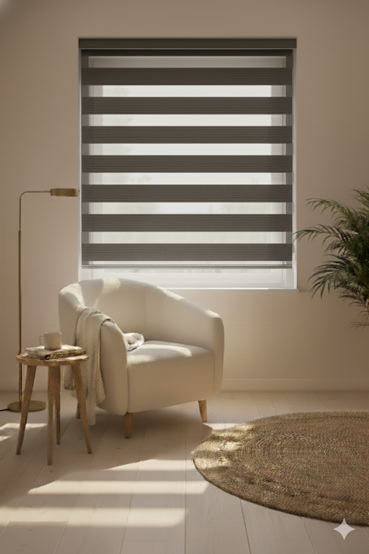 ArtPile Antrasit Zebra Perde