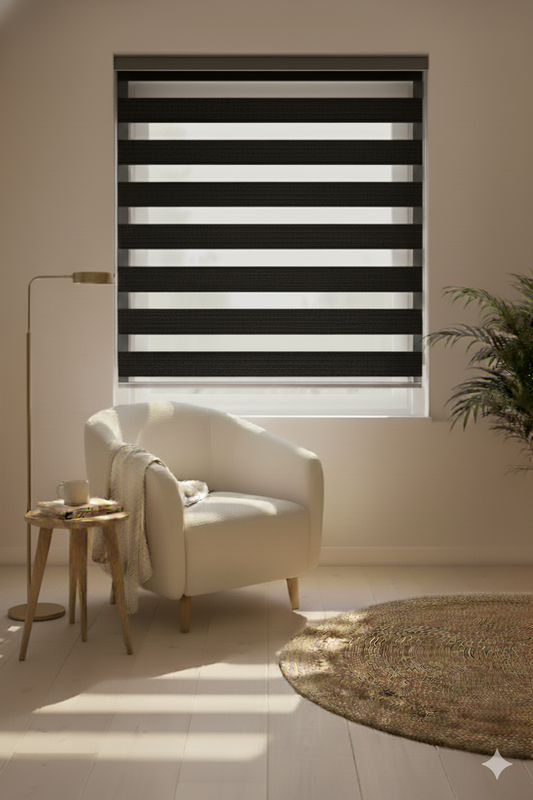 ArtPile Siyah Zebra Perde