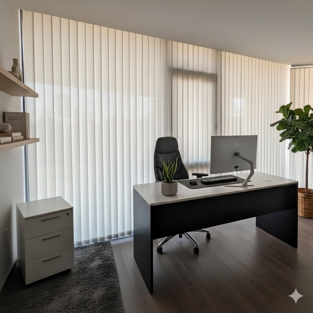 ArtScreen Dikey Stor Perde Ekru