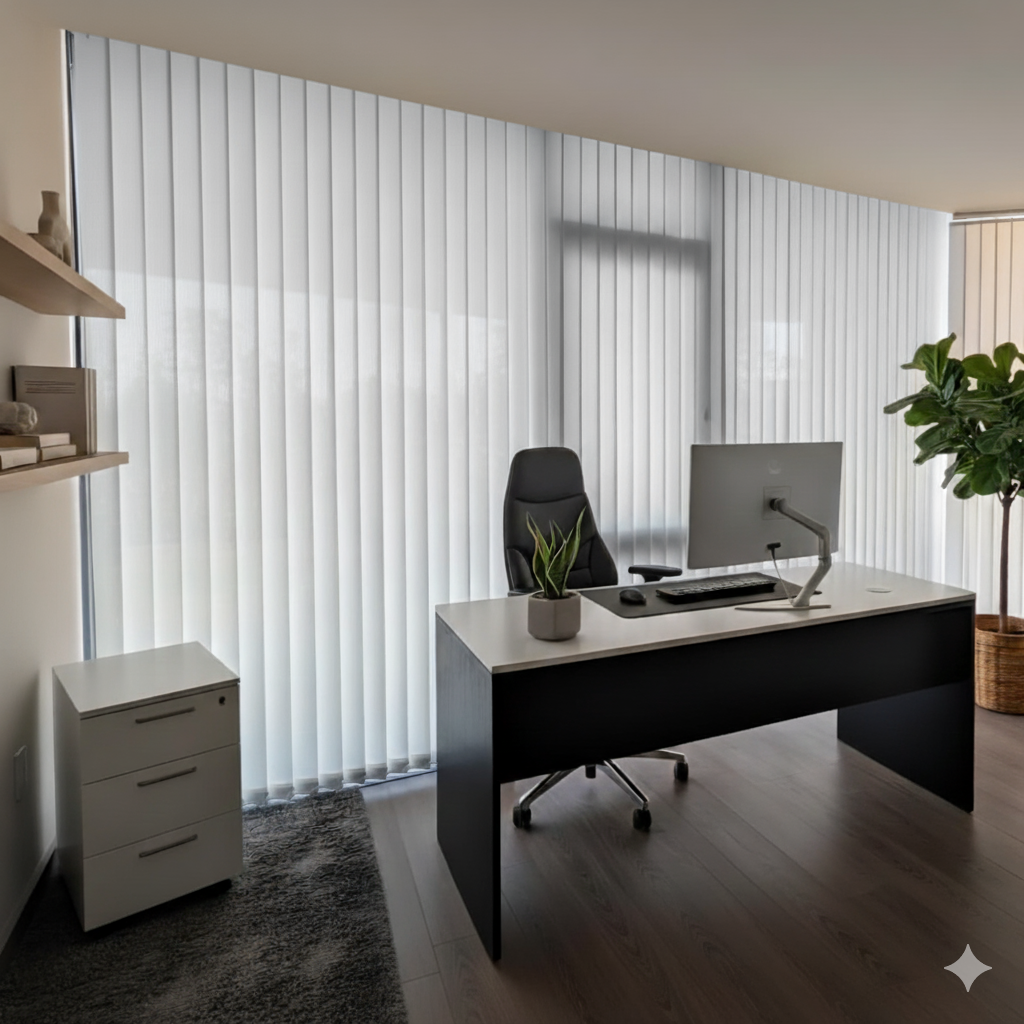 ArtScreen Dikey Stor Perde Gri