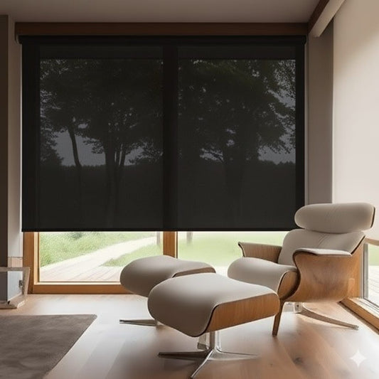 ArtScreen Siyah Stor Perde