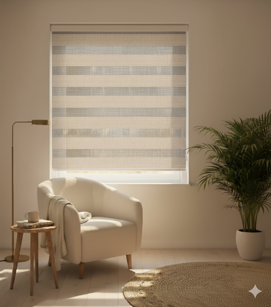 ArtTrend Gri Zebra Perde
