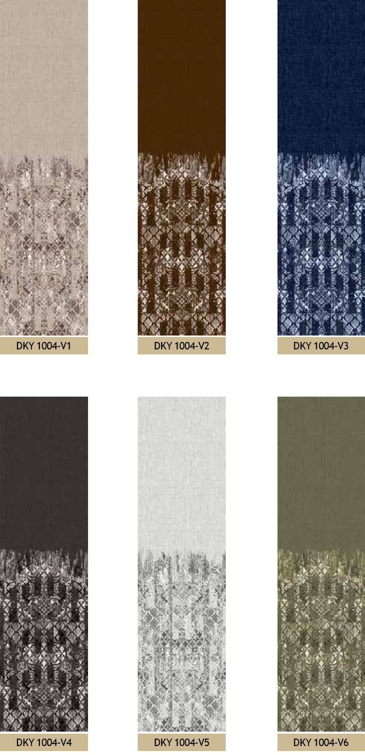 Artella Baskılı Dikey Tül Perde Hira