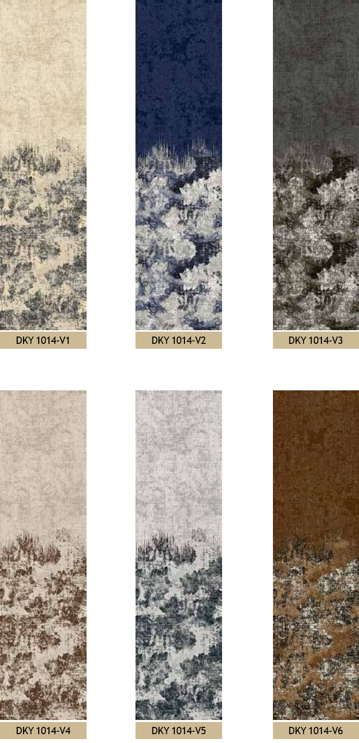 Artella Baskılı Dikey Tül Perde Lale