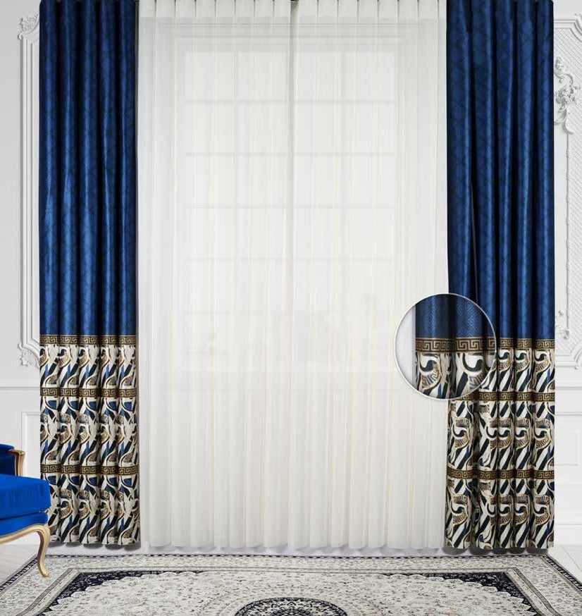 Artella Baskılı Dikey Tül Perde Nergis