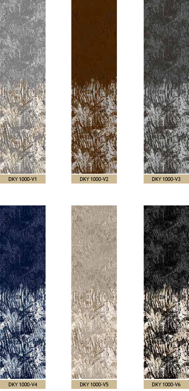 Artella Baskılı Dikey Tül Perde Sultan