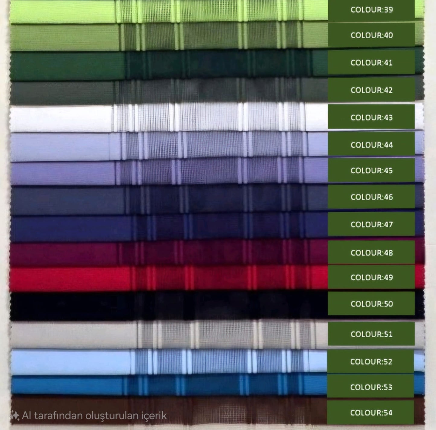 Artella Çizgili Dikey Tül Perde