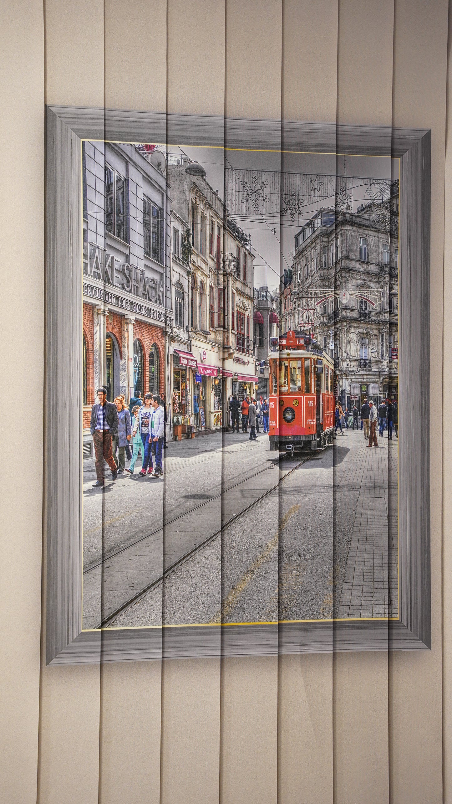 ArtBaskılı Dikey Stor Perde