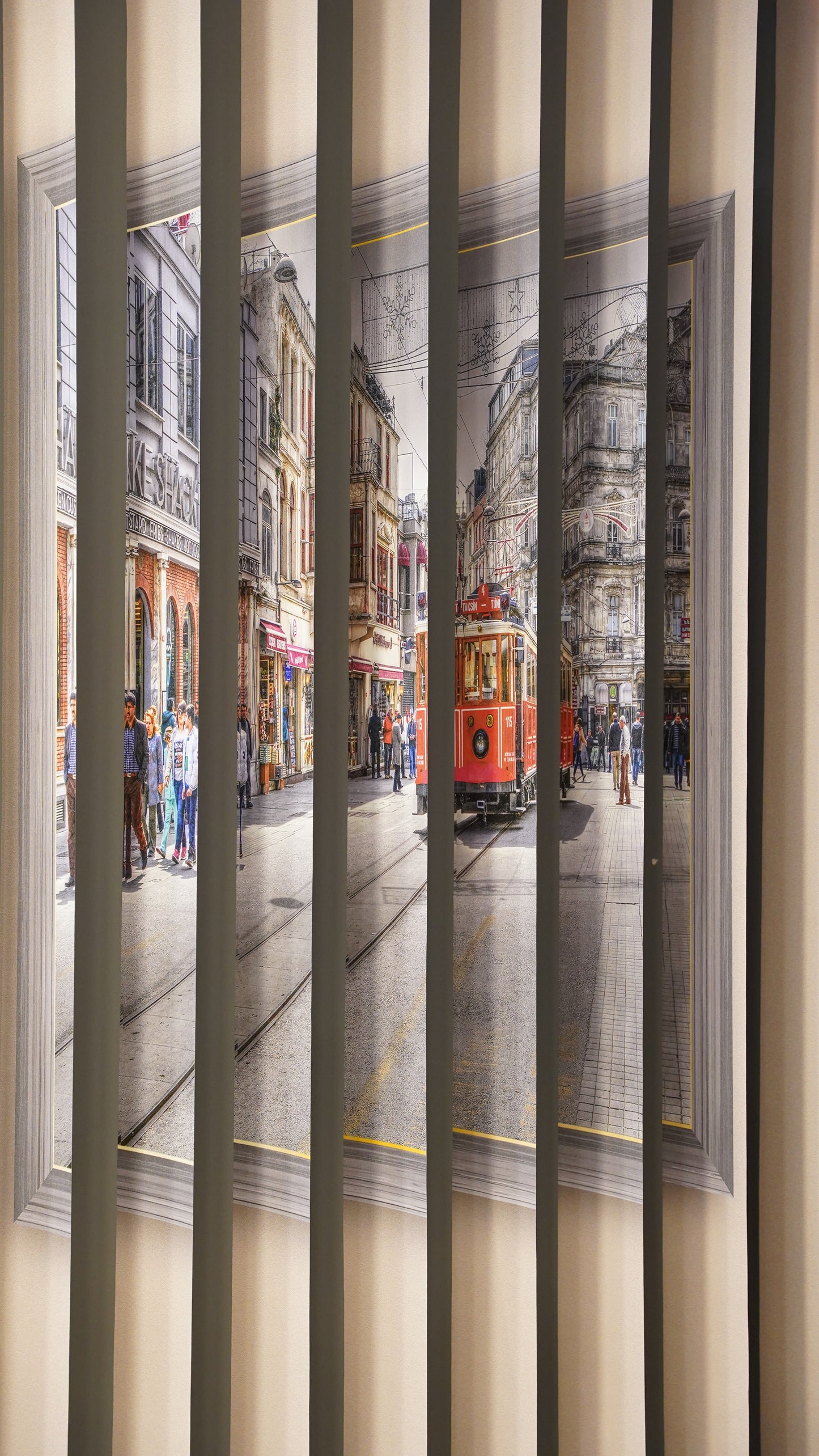 ArtBaskılı Dikey Stor Perde