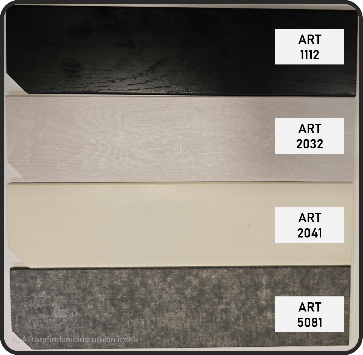 Artella 50mm Kaplama Ahşap Jaluzi Perde Kahve