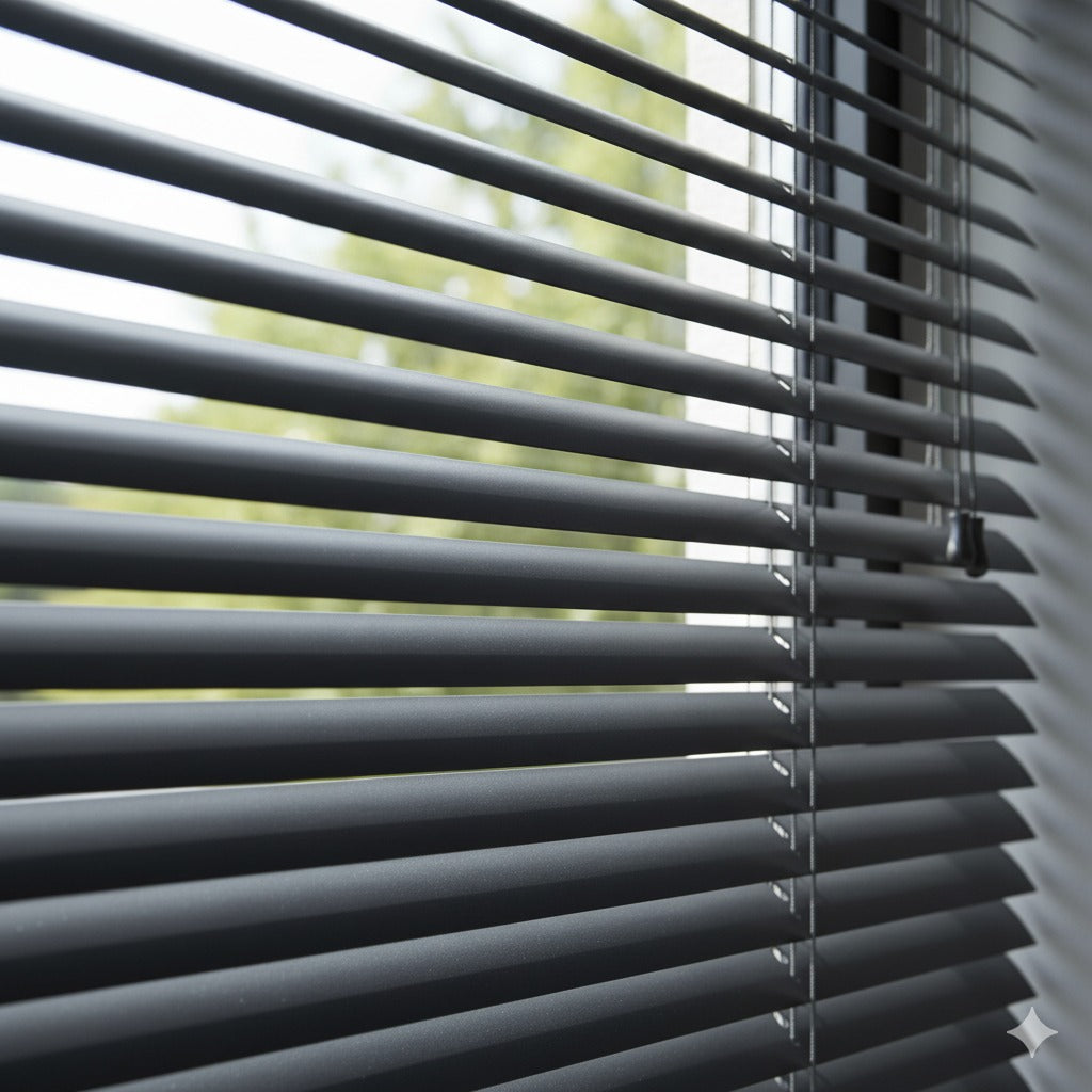 Artella 25mm Metal Jaluzi Perde Antrasit