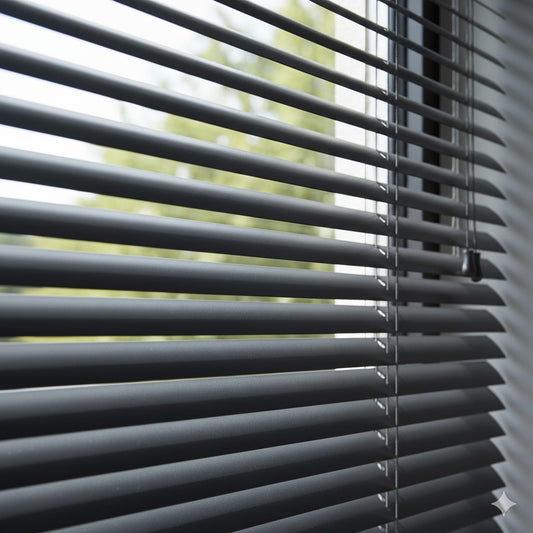 Artella 25mm Metal Jaluzi Perde Antrasit