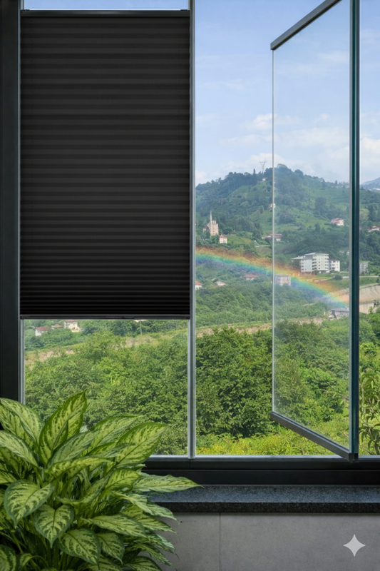 Artlife Siyah Plise Perde